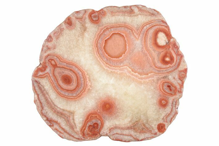 Polished Potato Agate Slice - England #283049